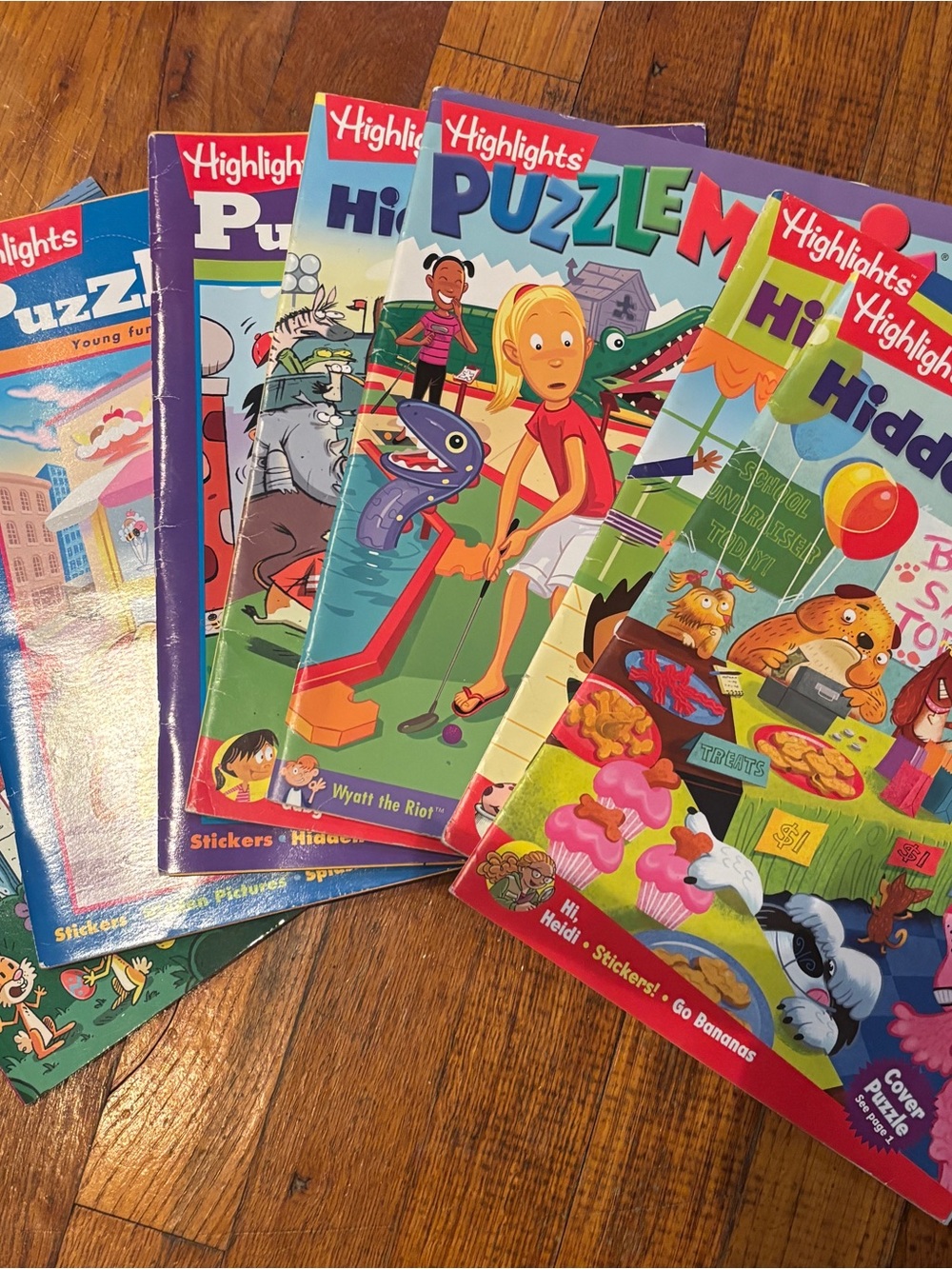 Highlights Hidden Pictures Puzzle Books Lot